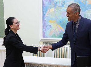 Анна Вардапетян приняла новоназначенного руководителя офиса СЕ в Армении