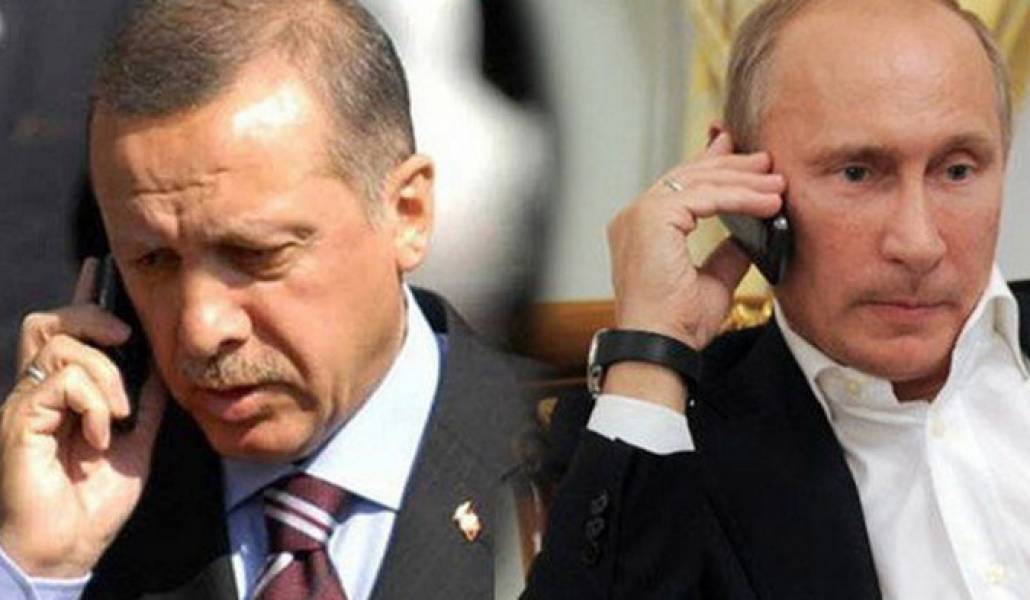 Erdogan-Putin-Telefoon
