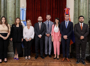 ՀՀ ԱԳ նախարարի հանդիպումը Արգենտինայի Պատգամավորների պալատի նախագահի հետ