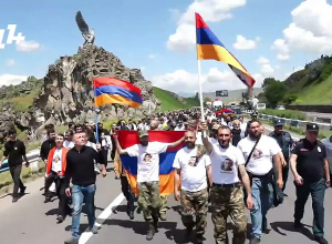 «Տավուշը հանուն հայրենիքի» շարժման երթը դեպի Երևան