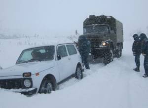Խցանումներ միջպետական ճանապարհին