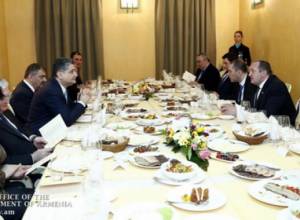 Рабочий ланч с Гиоргием Маргвелашвили