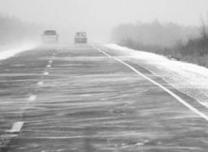 Some roads are in the fog