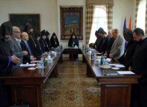 Գերագույն հոգևոր խորհրդի ժողով  Մայր Աթոռ Սուրբ Էջմիածնում   