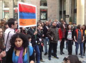 Annual “Gini lits” fleshmob in Yerevan