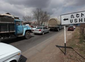 Իրավիճակը լարված է Երեւան-Ապարան ճանապարհին
