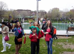 Պղպջակներ՝ Երեւանում. լուսանկարներ