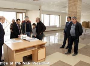 Бако Саакян встретился с  Саркисовым