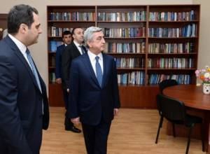 Серж Саргсян – на открытии новых офисов