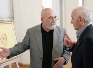 Картины после встречи с Шарлем Азнавуром