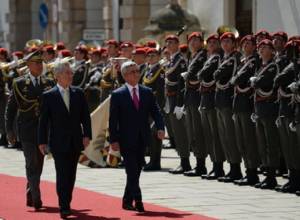 Серж Саргсян встретился с президентом Австрии