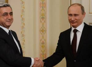 Серж Саргсян поздравил Путина