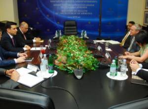Նախարարն ընդունեց ԱՄՆ դեսպանին