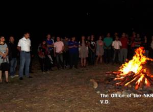 Artsakh President meets YSU students