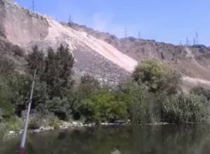 Alarm Signal: Construction waste dumped into Hrazdan River