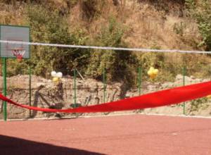 Berd village has new sports ground