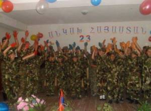 Դպրոցականները սահմանամերձ գյուղում Անկախության օրը դարձրին տոն