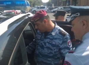 Автомобиль участника шествия неповиновения отвели на штрафную площадку