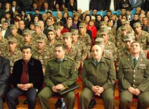 Состоялась встреча между военнослужащими и их родителями