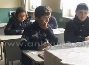 Քաղաքի դպրոցներից մեկը փայտով է ջեռուցվում