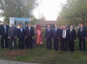 Bako Sahakyan visited Fresno 