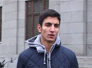 15-year-old activist takes to street 