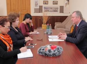Эрмине Нагдалян встретилась с послом Украины