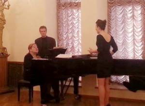 Larisa Gergieva gives master classes to young Armenian singers