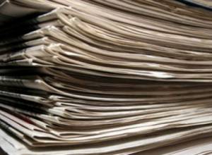 Предложение газетам – оставить пустую страницу