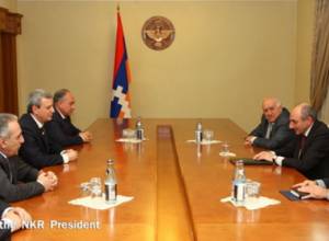 Бако Саакян принял Гагика Минасяна