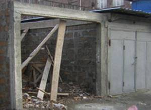 Garages being destroyed without compensation