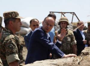 Seyran Ohanyan is in Artsakh