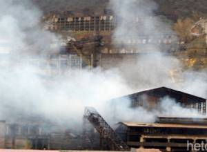 Armenian mining town of Alaverdi enveloped in smoke  - Hetq.am