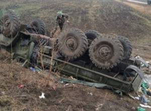 One serviceman killed, seven injured in military truck crash on Spitak-Yerevan highway