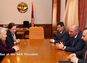 Distinguished Italian writer Antonia Arslan in Artsakh