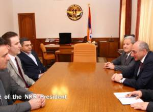 Artsakh President receives Woodrow Wilson family descendant