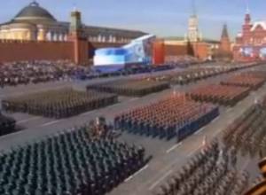 Celebrations and parade of the 70th anniversary: live from Moscow