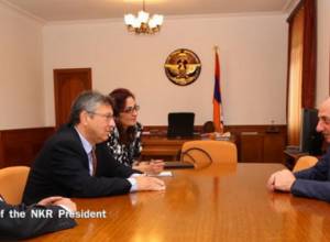Artsakh Prez receives delegation of Armenian Assembly of America
