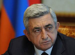 С. Саргсян направил телеграмму соболезнования в связи со смертью Ваагна Овнаняна
