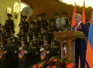Serzh Sargsyan issues address on Independence Day