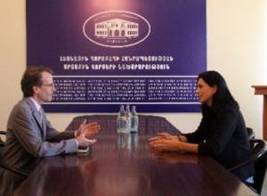 NKR Deputy Foreign Minister received Head of the ICRC Stepanakert office