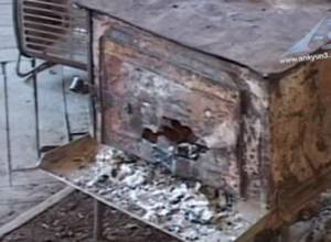 Classes are held in dilapidated school building