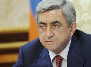 Серж Саргсян направил телеграмму соболезнования Путину