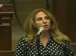 Ashotyan to Postanjyan: You are the queen of political showbiz