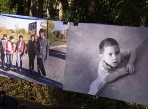 “I painted a girl and a boy, who are out of abuse”