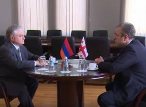 Foreign Ministers of Armenia and Georgia meet in Tbilisi