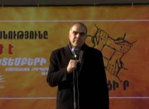 Front of Salvation in Gyumri: live: Azatutyun