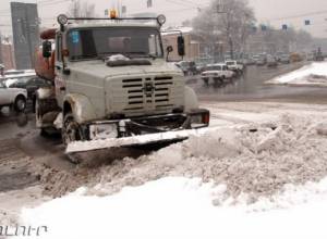 Snow and wind on several highways of republic