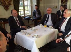 Warlick: Armenia-Azerbaijan summit concluded with a toast