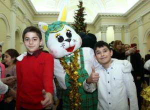 New Year and Holly Christmas at the Presidential Palace